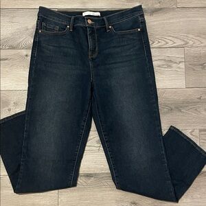 Ella Moss Dark Blue Straight Leg Jeans